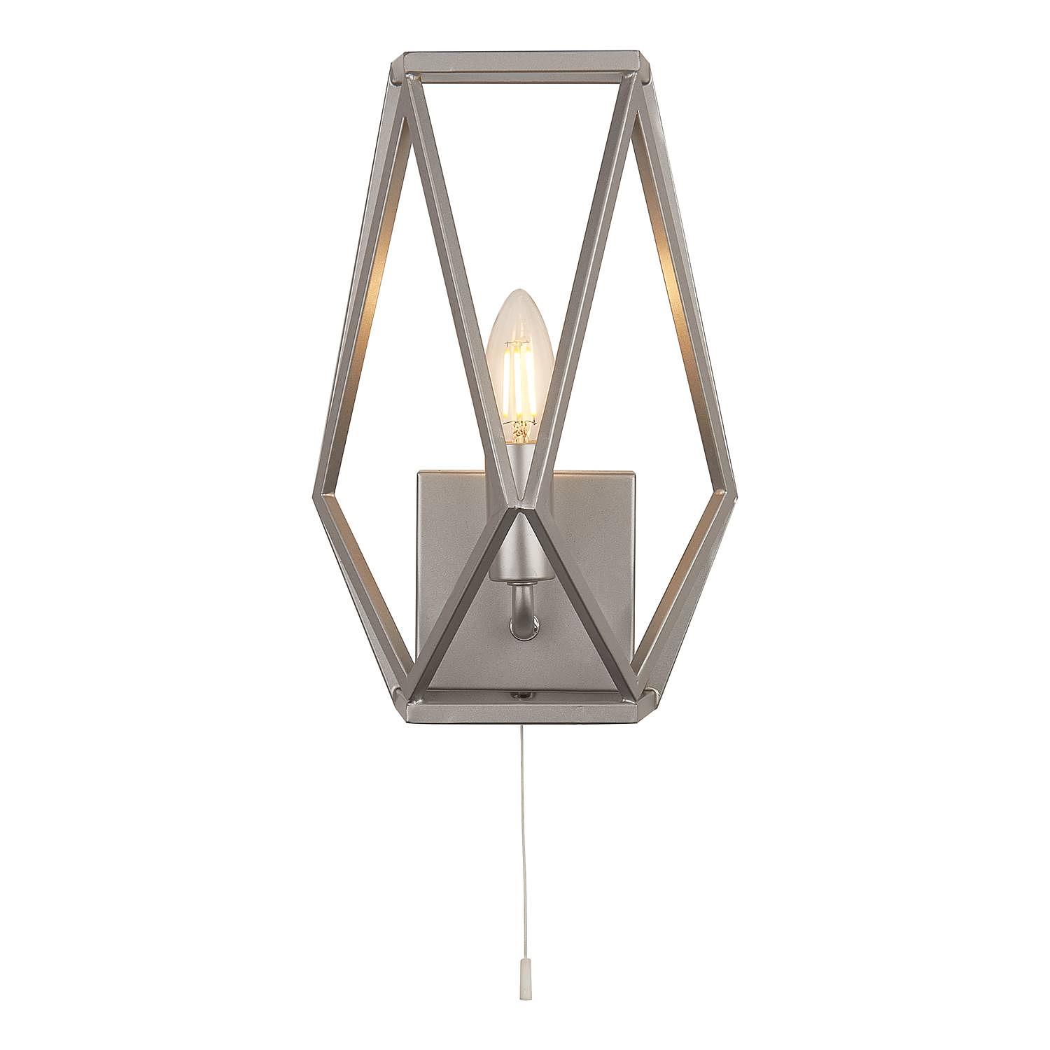 Chassis Wall Light Steel Single-flame 0