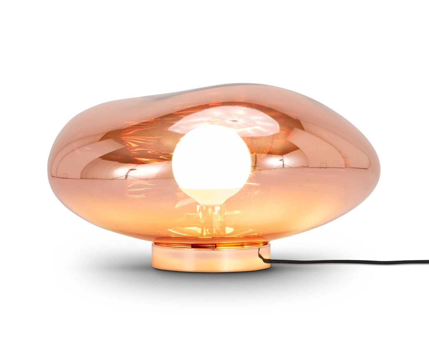 Melt Surface Led Wandleuchte Bronze 0