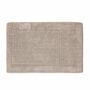 Viskoelastische Frottee Badematte Beige Öko-Tex Standard 0