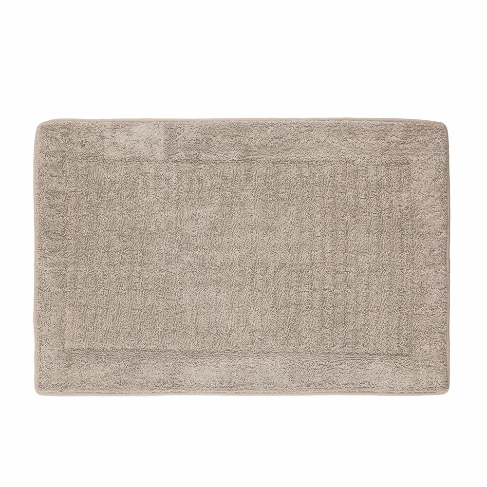 Viskoelastische Frottee Badematte Beige Öko-Tex Standard 0
