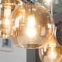 Pendant lamp Brooklyn II Metal / Glass 5-flame 6