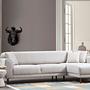 Image Ecksofa Rechts Creme 1