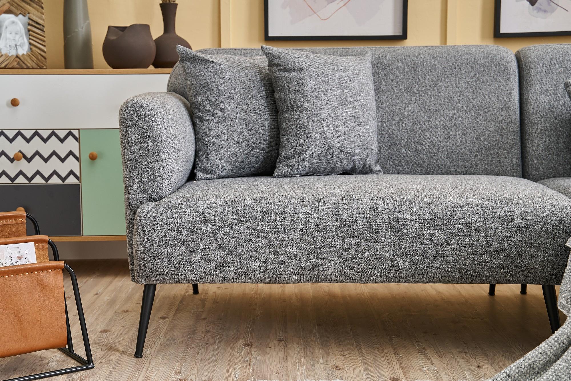 Revos Sofa Récamiere Rechts Grau 1