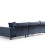 Frido Divano angolare destro Blu navy 6