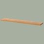 Wall shelf MDF veneered Brown 1