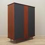 Teak Kleiderschrank 1960er Jahre Grau Braun 4