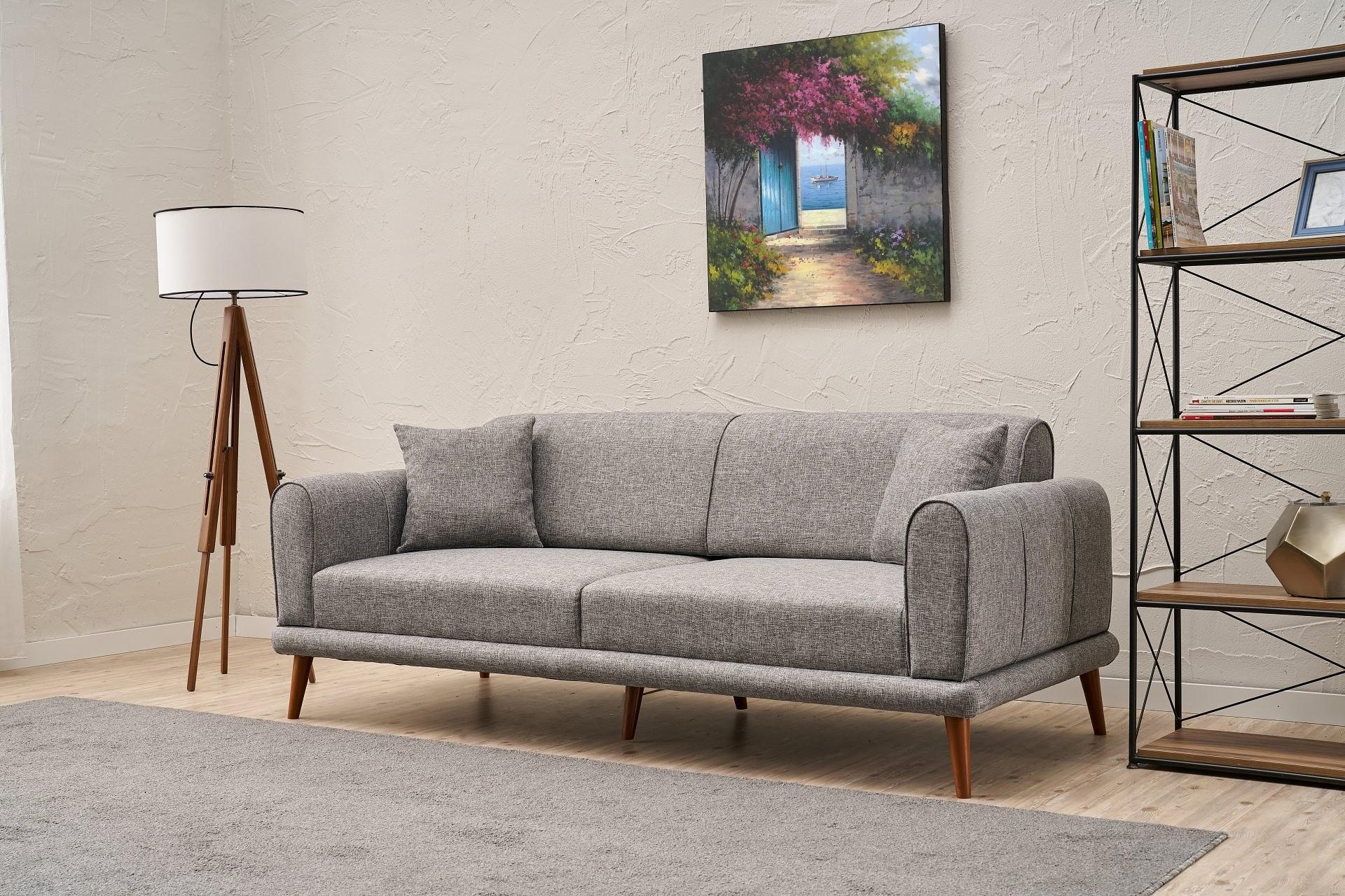 Seren Sofa 3-Sitzer Grau 0