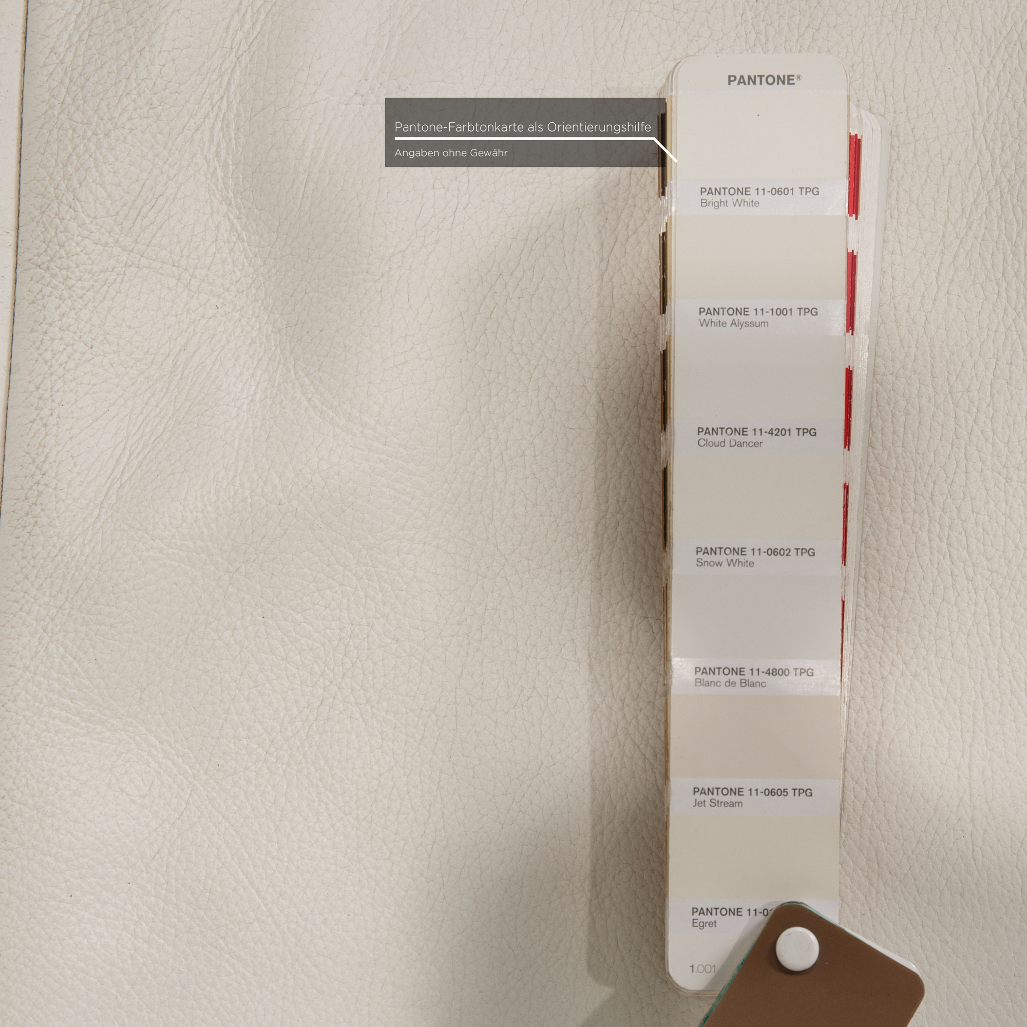 Donna Ecksofa Leder Weiß 6