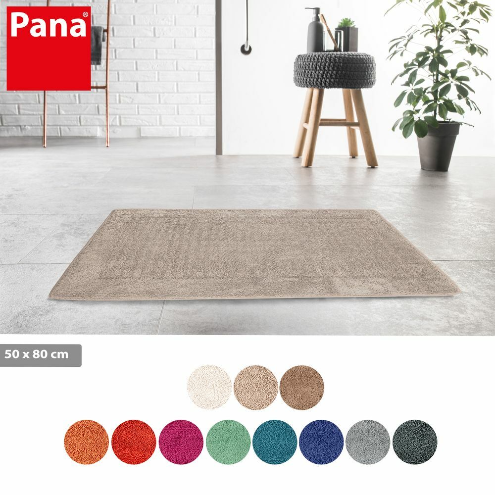 Viskoelastische Frottee Badematte Beige Öko-Tex Standard 1