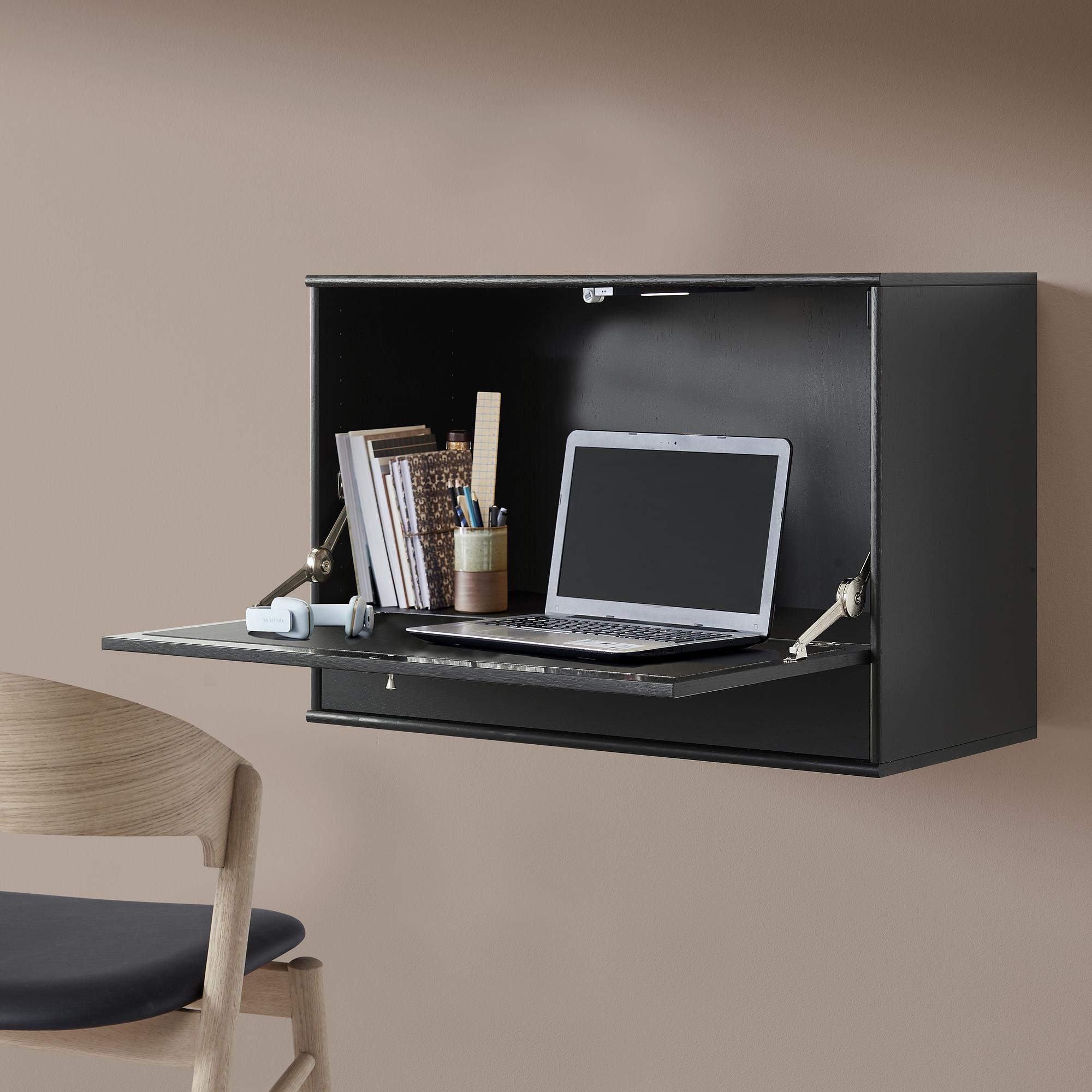 MISTRAL Desk Large Black stained 3