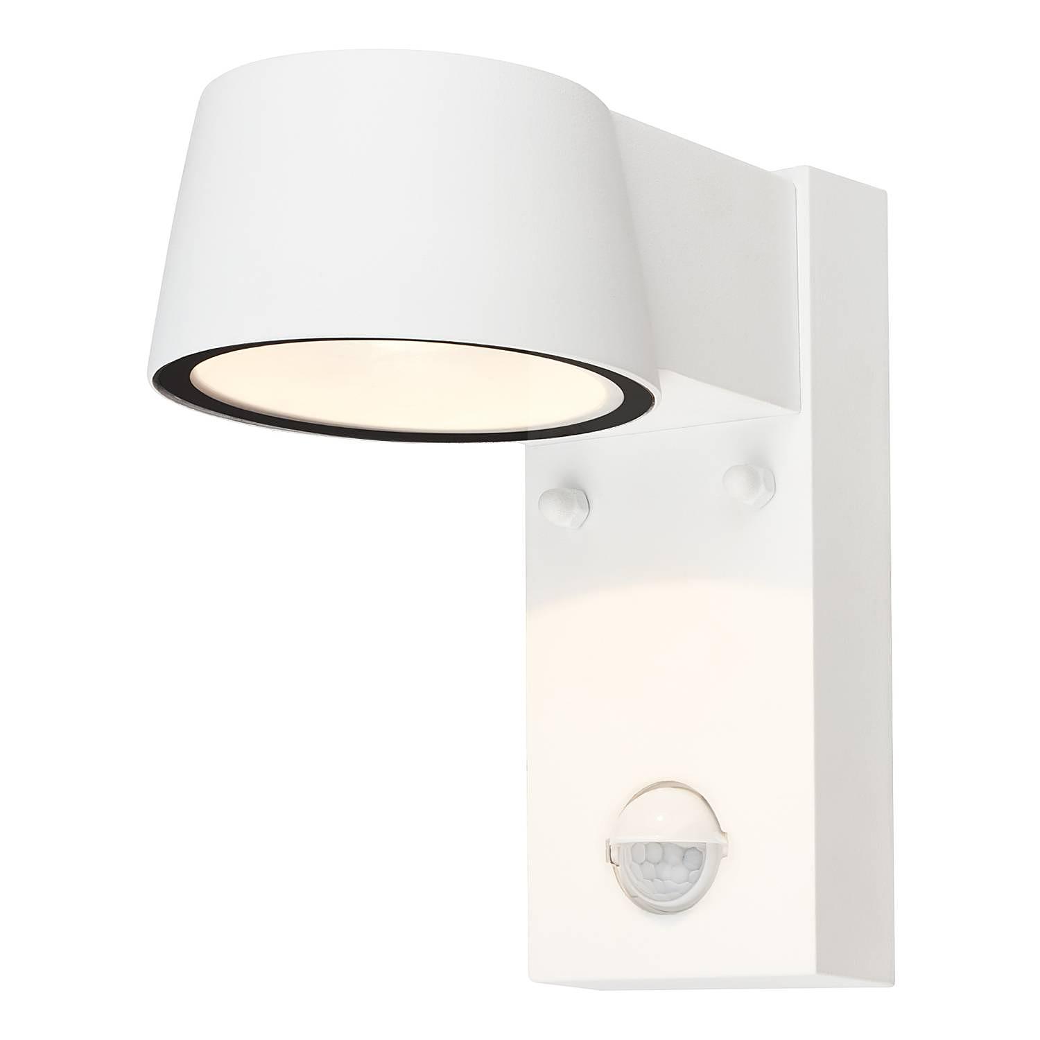LED-Wandleuchte Hegg mit Sensor Weiß 0