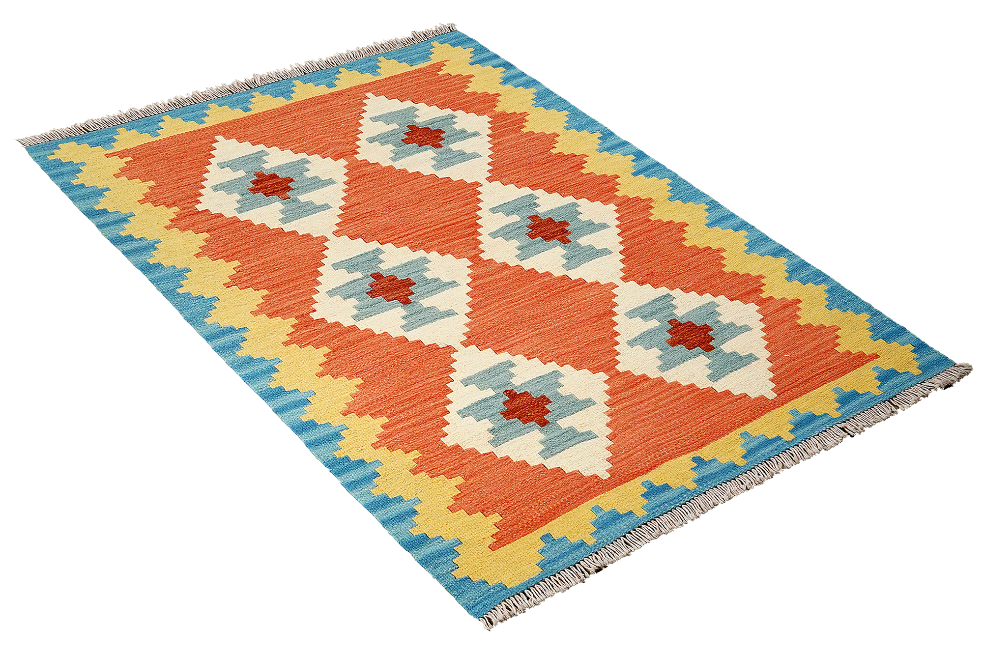 Kilim Gashgai Teppich Mehrfarbig 2