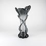 Vintage Jugendstil Vase Glas 1900er Jahre 7