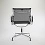 Eames EA 108 Stuhl Chrom Netz Schwarz 6