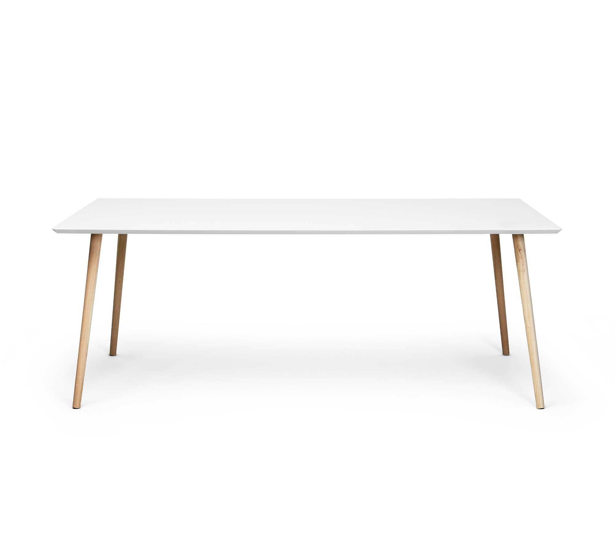 Allie Esstisch Oak Soap Weiß 200 x 100 cm 0