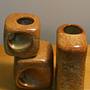 Set di 2 vasi in ceramica anni '70 2