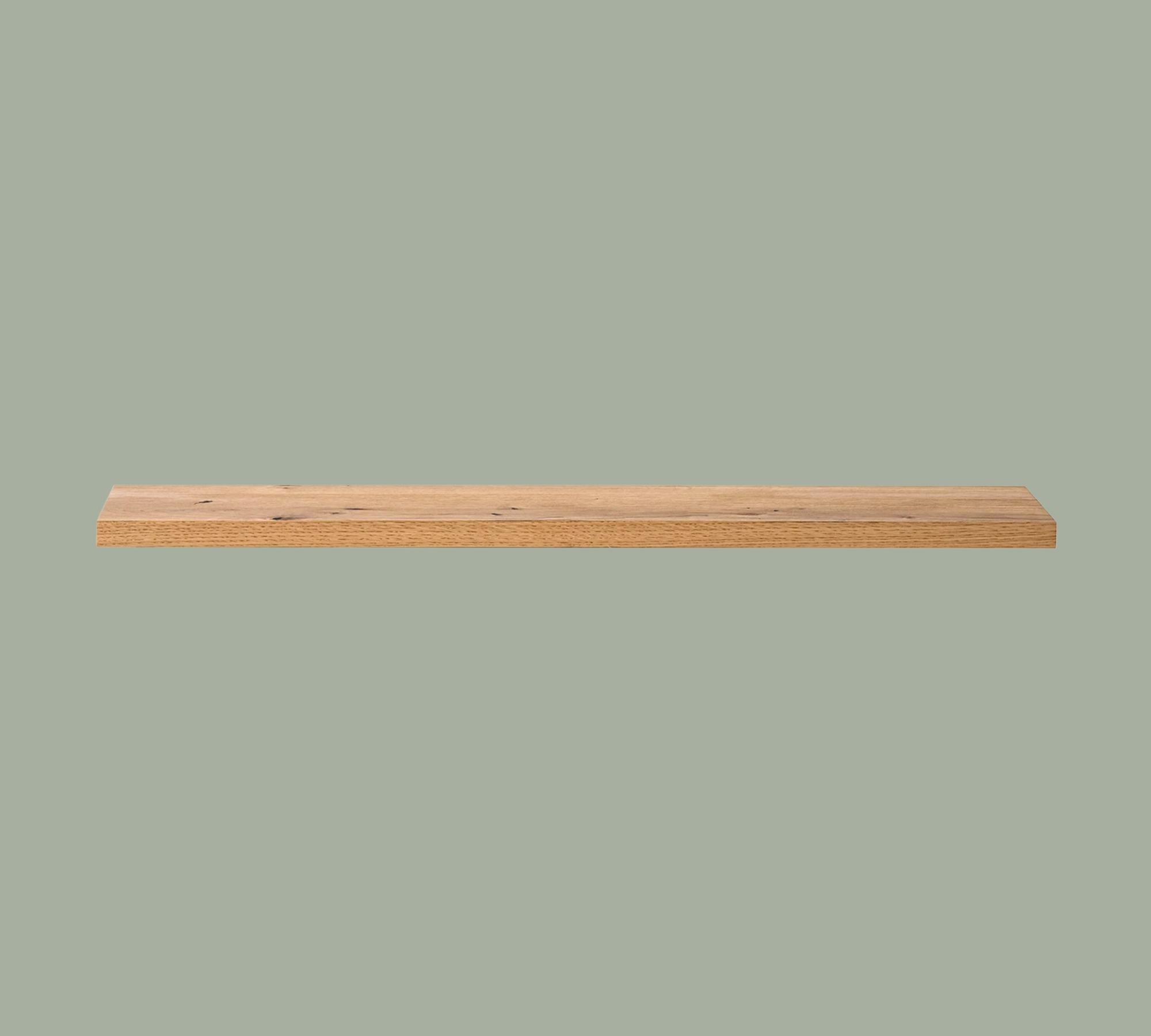 Wall shelf MDF veneered Brown 2