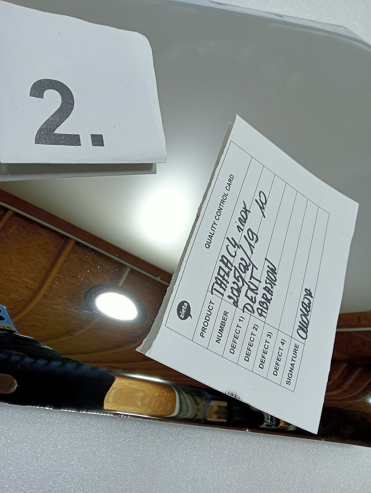 Tafla Spiegel C4 Edelstahl Inox Poliert Silber 4