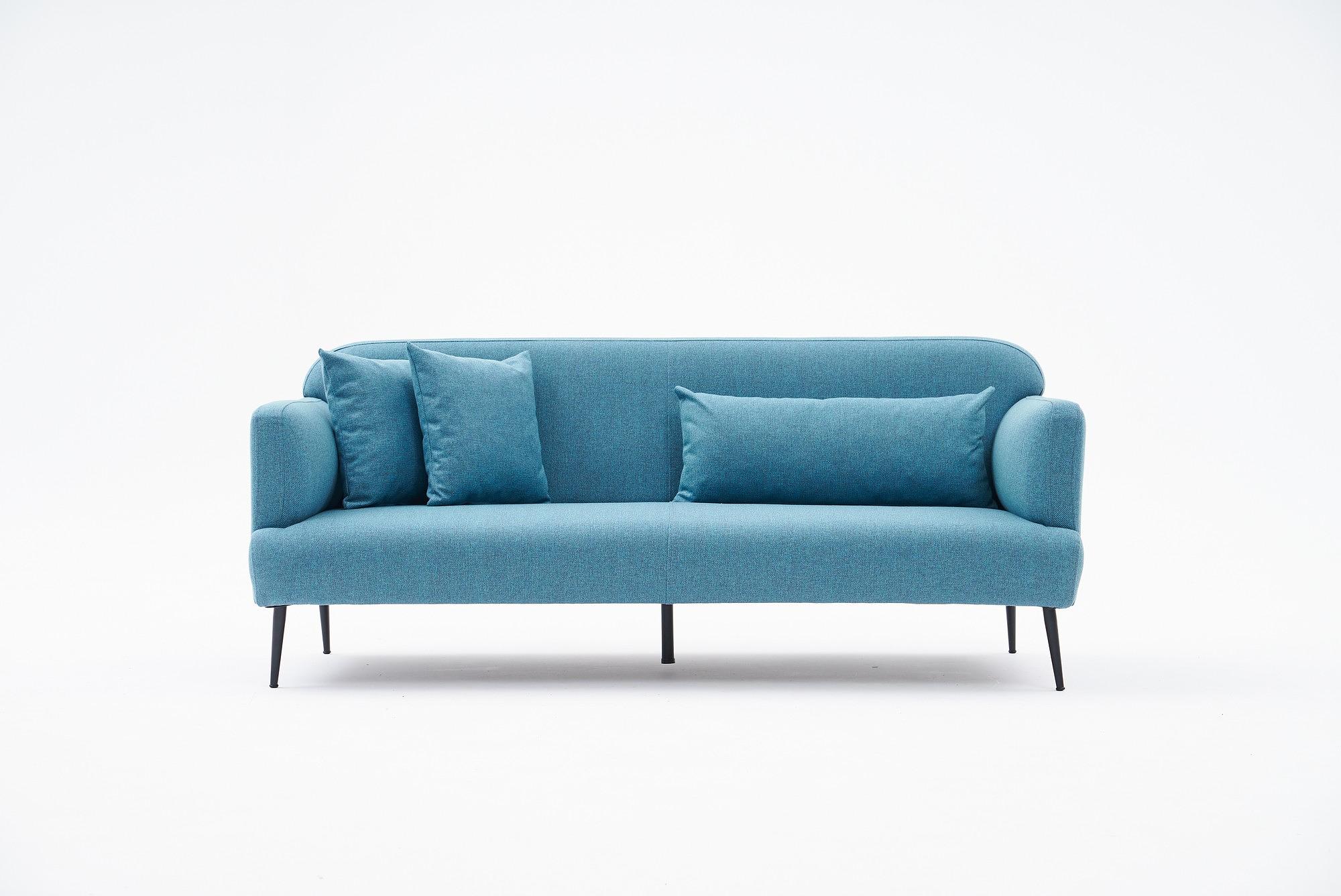 Revos Sofa 3-Sitzer Türkis 5