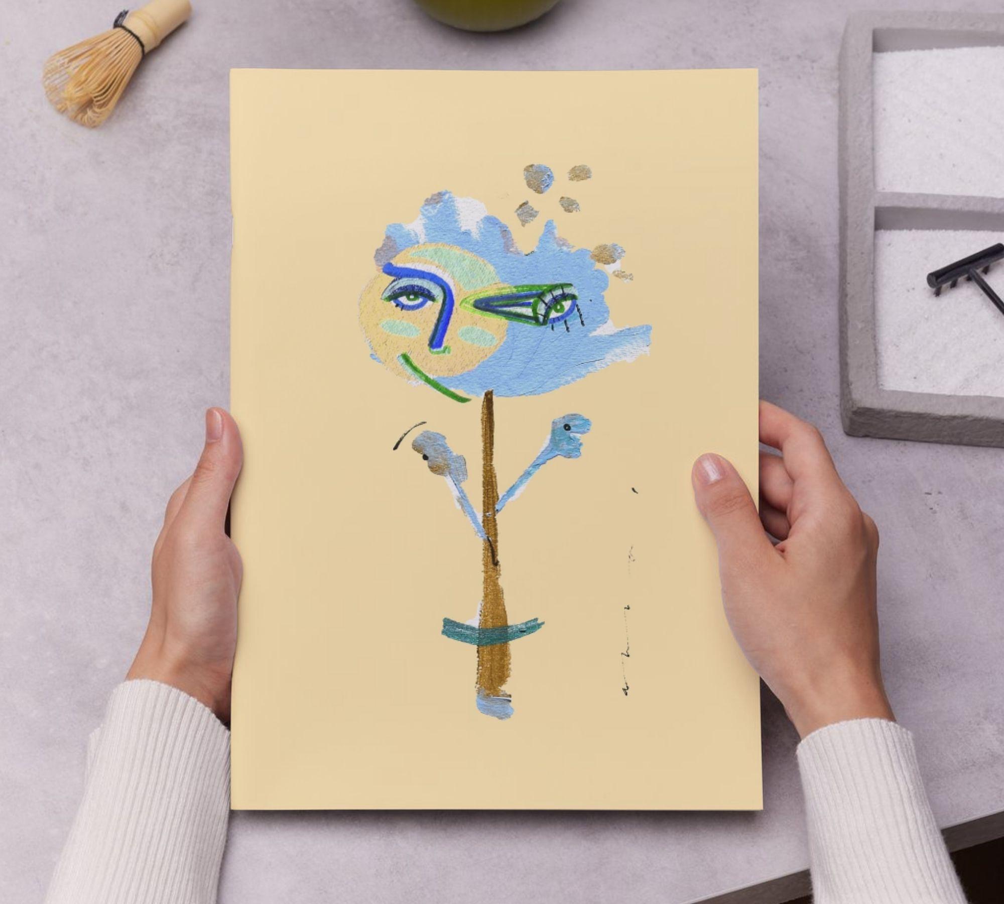 Lluna Flower Stampa d'arte 3