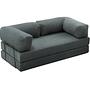 Comfort Schlafsofa 2-Sitzer Petrol 7