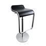 LEM Barhocker Holz Chrom Schwarz 6