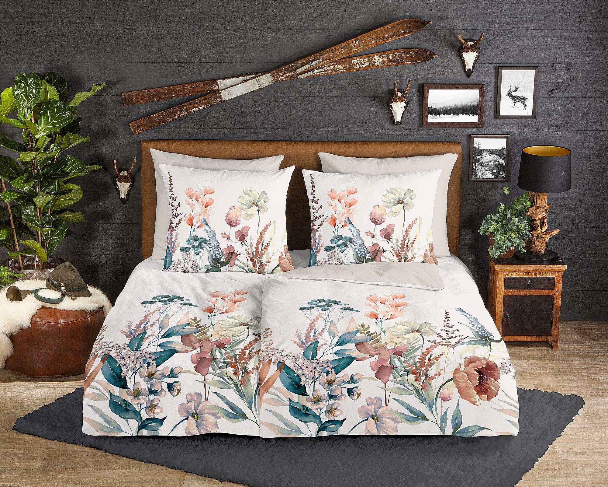 Renforcé Bed Linen Cotton 135x200cm Pillow 80x80cm 2
