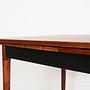 Walnut table Brown 1970s 8