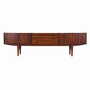 Vintage Sideboard Palisanderholz Braun 1970er Jahre 0