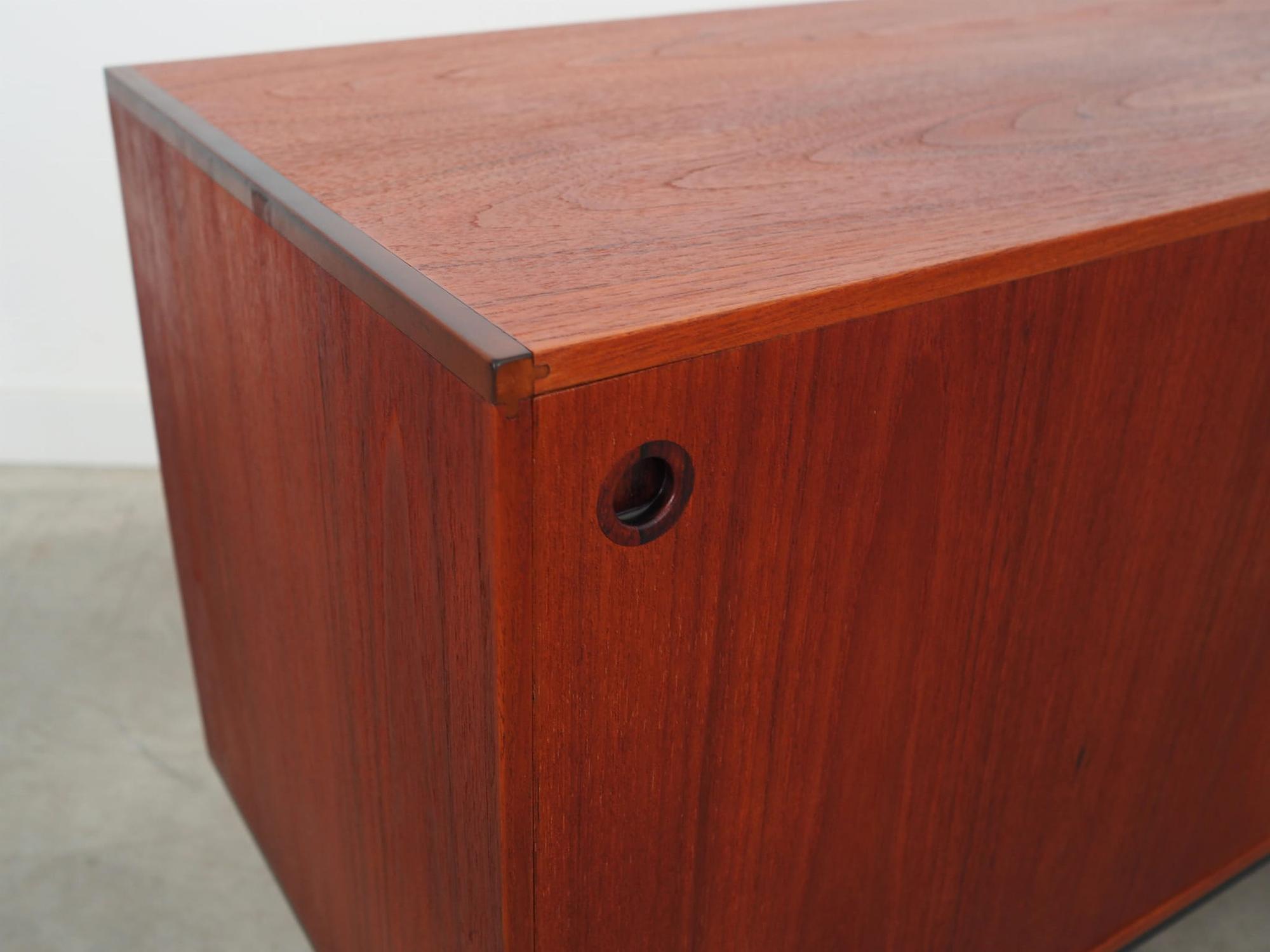 Vintage cabinet teak brown 1960s 10