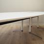 Conference table Plastic Metal White 10