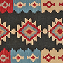 Kilim Gashgai Teppich Mehrfarbig 1