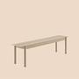 Linear Wood Series Bench 170 cm Brown 1