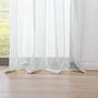 Ösenschal Pure Polyester Weiß 135 x 300 cm 4