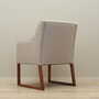 Vintage chair teak wood textile beige 1970s 5