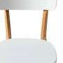 2x Dining chair Ash wood White Ash 5