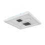 LED Deckenleuchte 2-flammig Acrylglas Metall lackiert 2