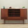 Highboard Holz Braun 1960er Jahre 2