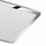 LED Deckenleuchte 1-flammig Glas Eisen Silber 1