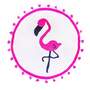 Runder Teppich Flamingo Pink 140 cm 0