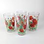 4x Vintage Wasserglas 1980er Jahre 1