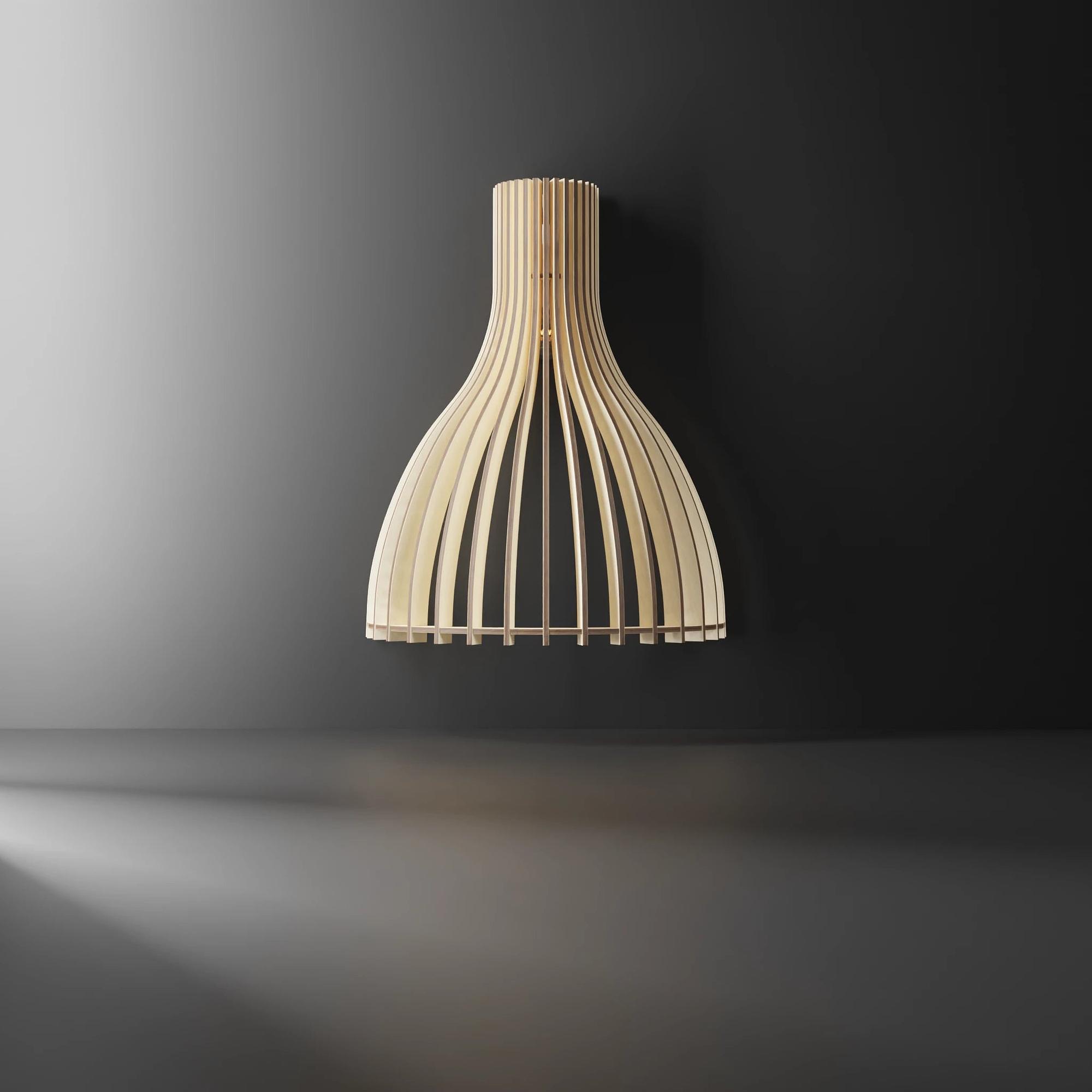 Ariel Lampada da parete in legno 9