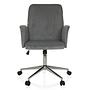 SOLAO CORD Office chair Swivel with casters Cord-look Grey 0