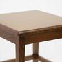 2x Stool Art. 142 Stool Beechwood Brown 2
