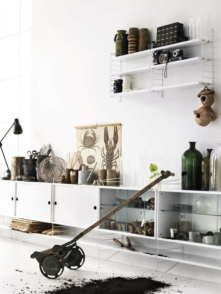 Vitrinenschrank Beige 2
