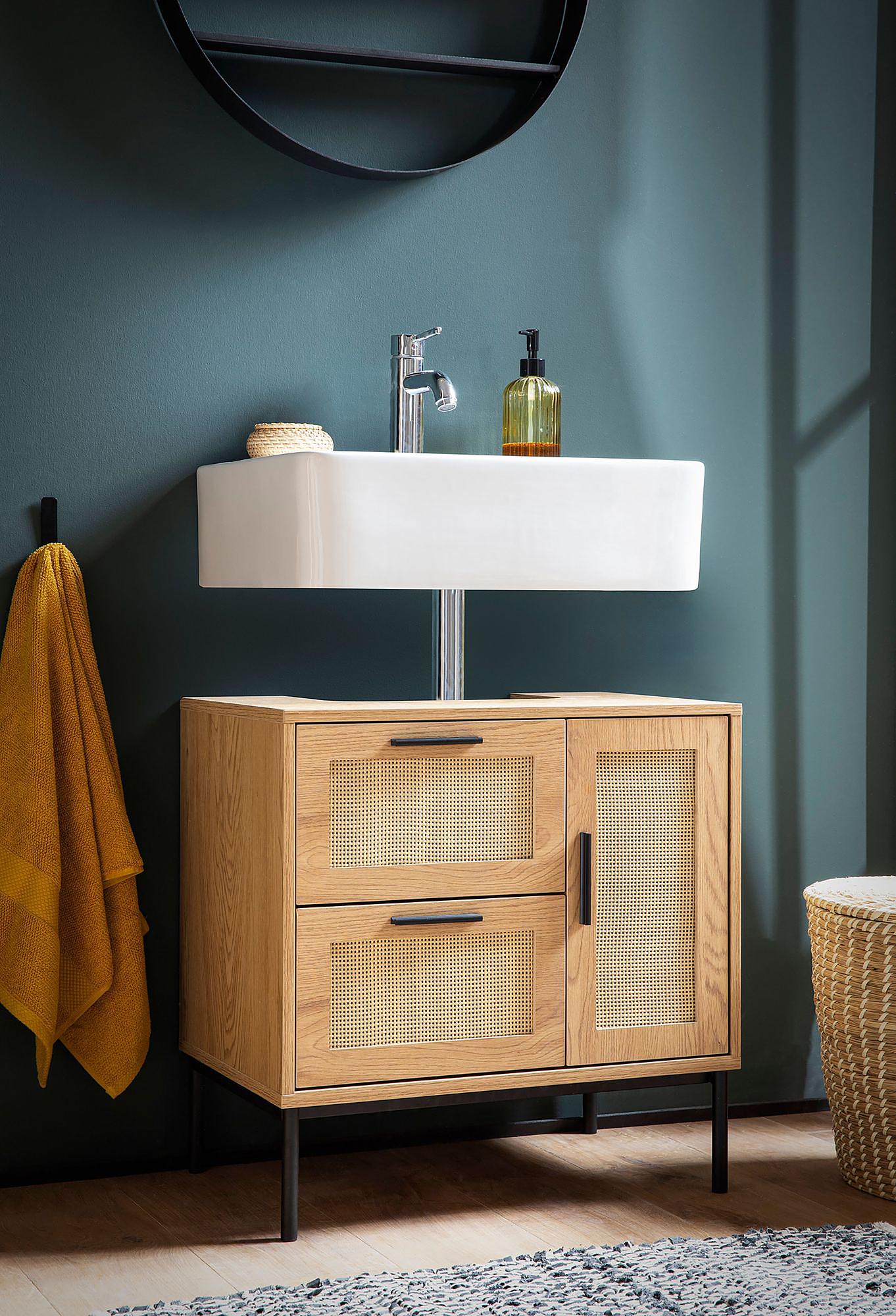 Ohoni B Vanity Unit Oak Look 2