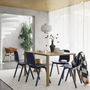 Touchwood Stuhl Holzgestell Schwarz 2