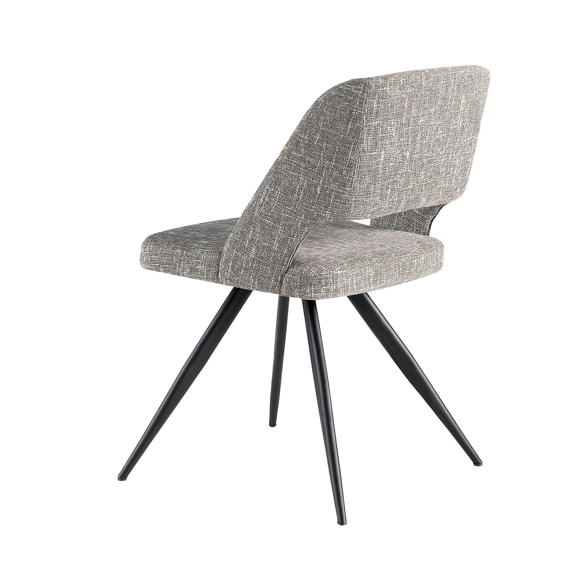 4010 Dining chair Spain fabric Grey 4