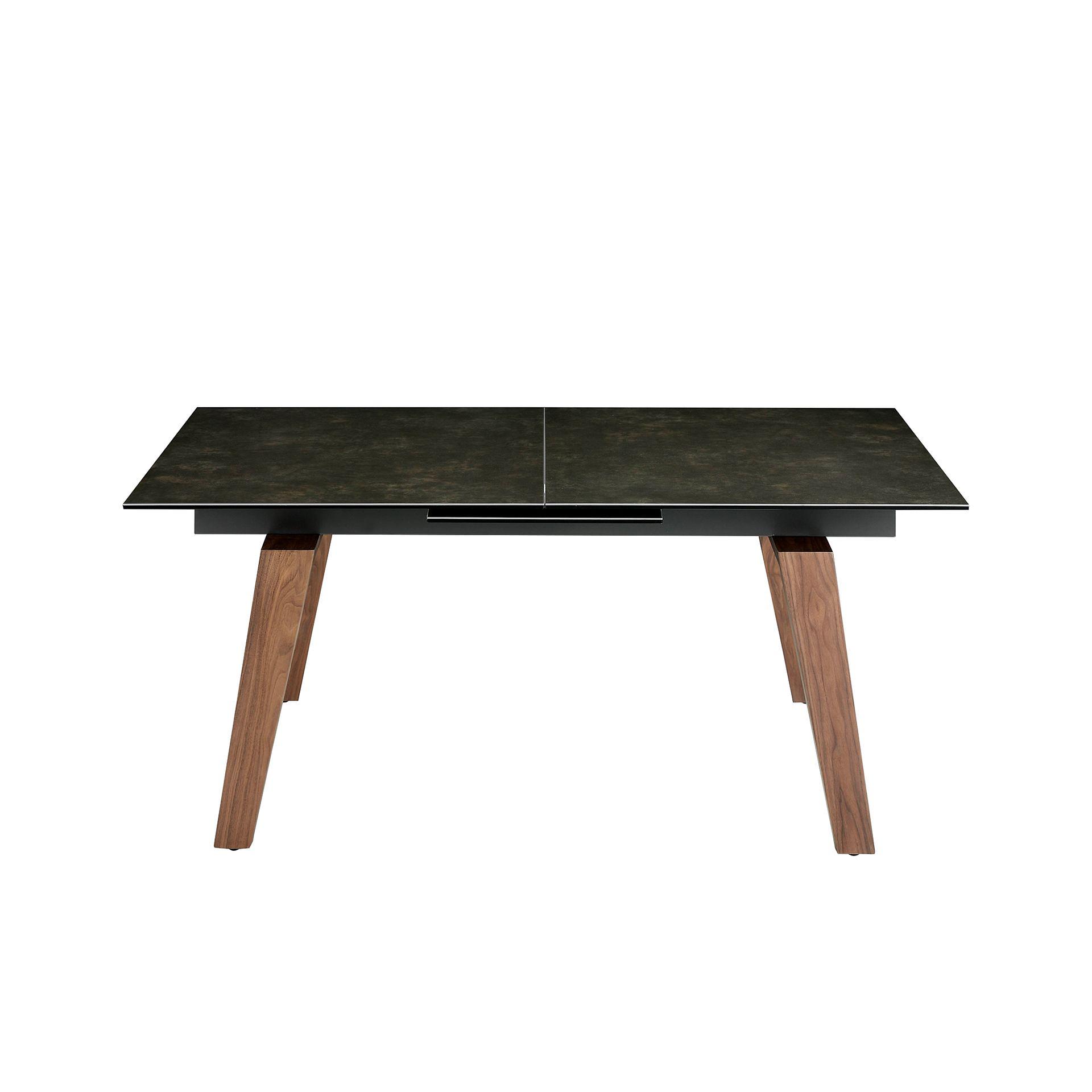 Dining table Walnut porcelain marble 1