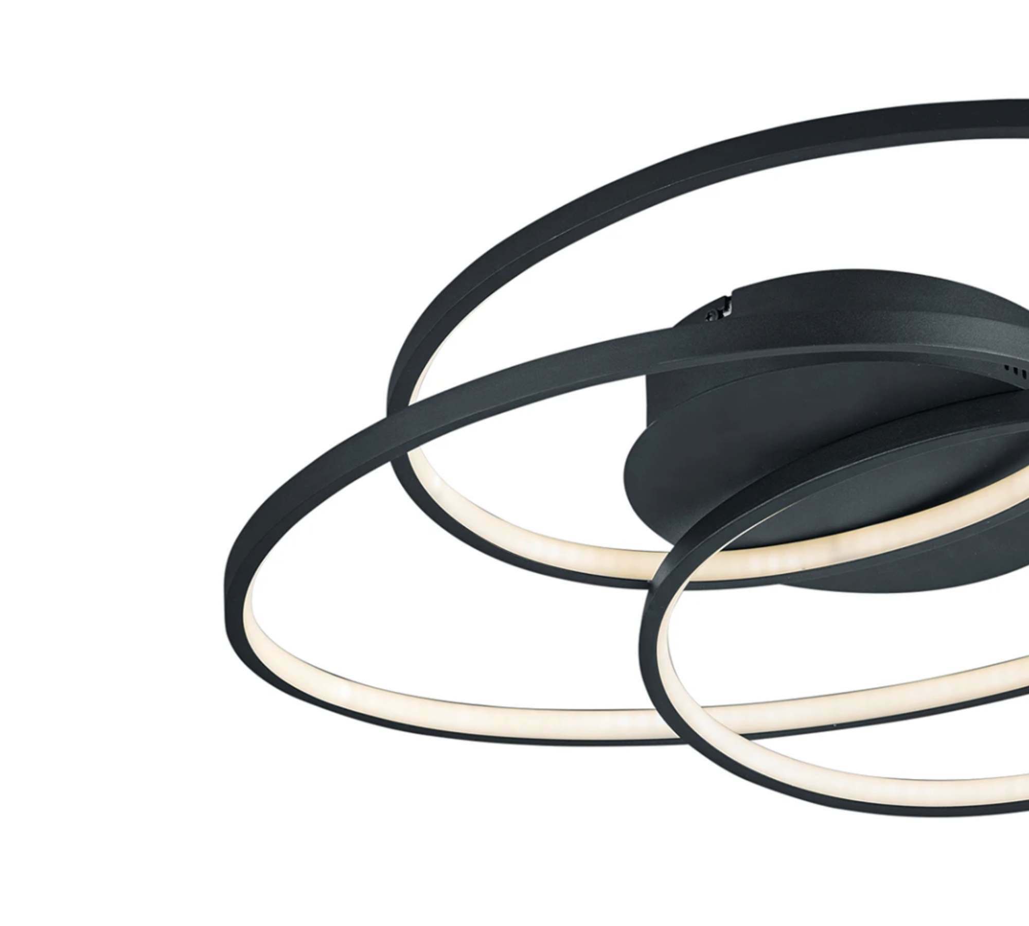 LED Ceiling light 1-light Aluminum Black 1